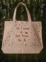 A Symbol of God's Promise Large Tote Bag